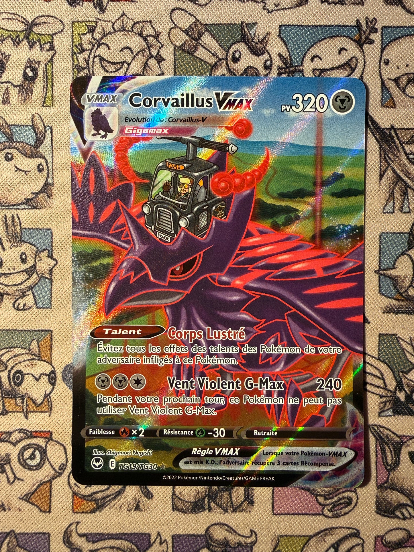 Corvaillus VMAX TG19 Tempête Argentée