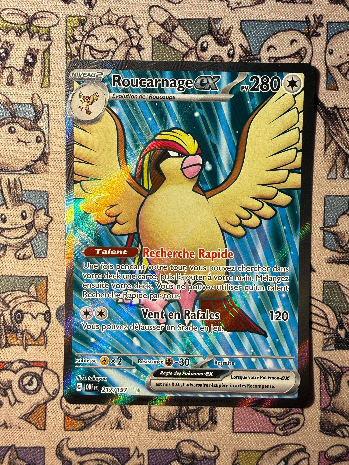 Roucarnage ex 217 Flammes Obsidiennes