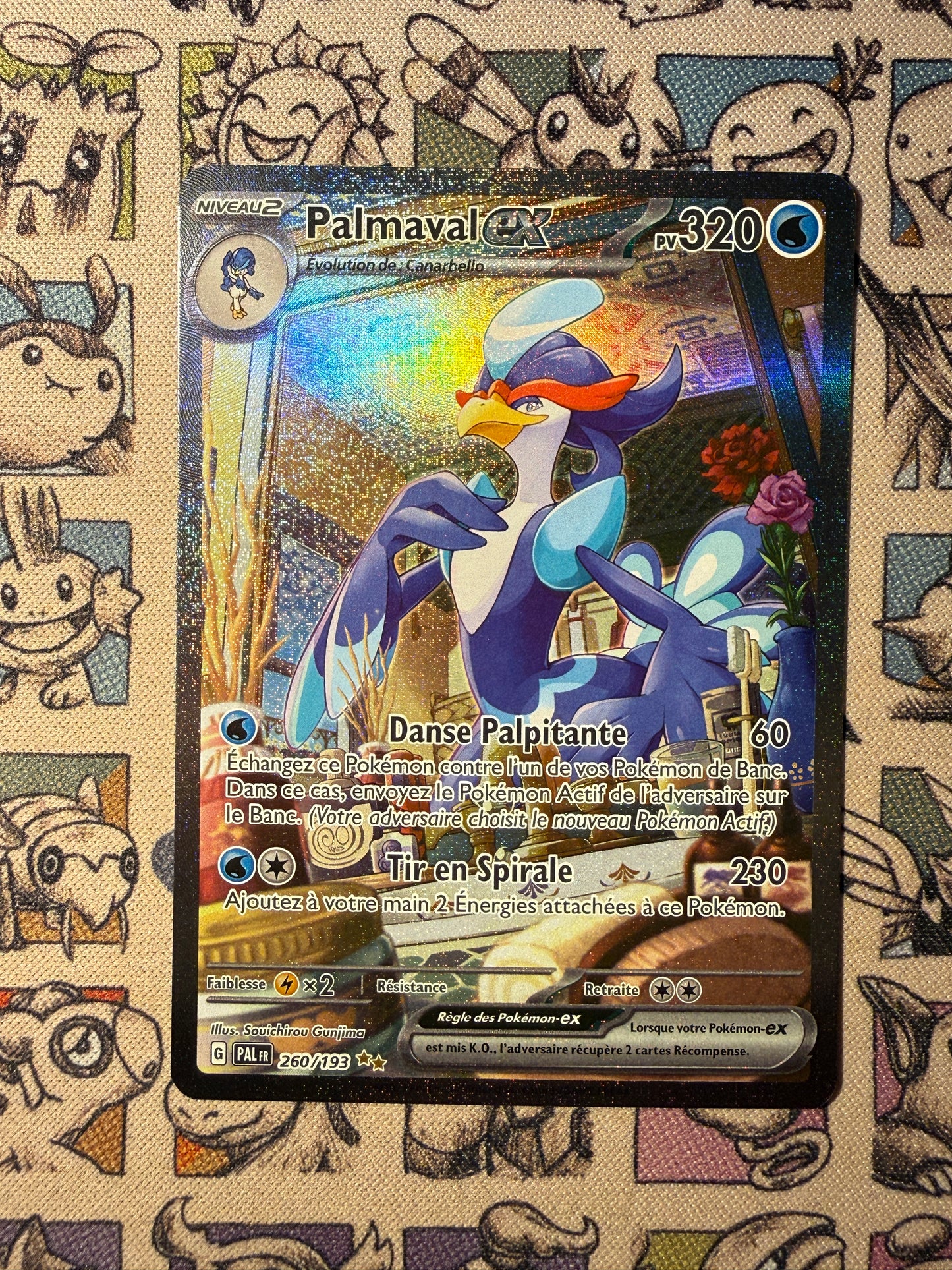 Palmaval ex 260 Évolutions à Paldea