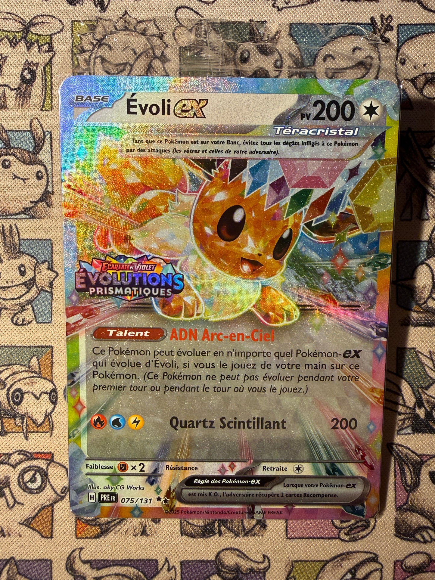 Évoli ex 75 Évolutions Prismatiques (Scellé)