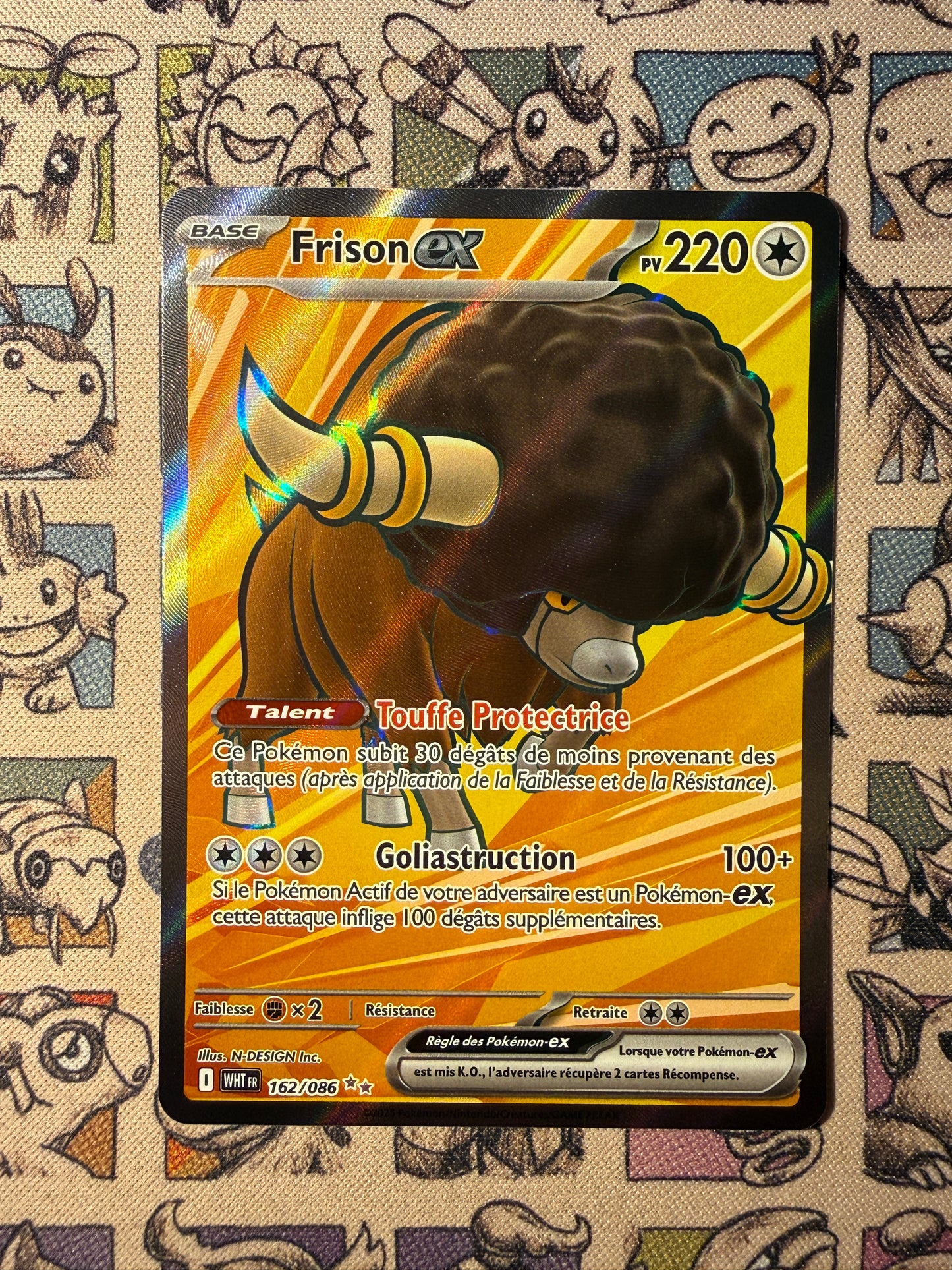 Frison ex 162 Flamme Blanche
