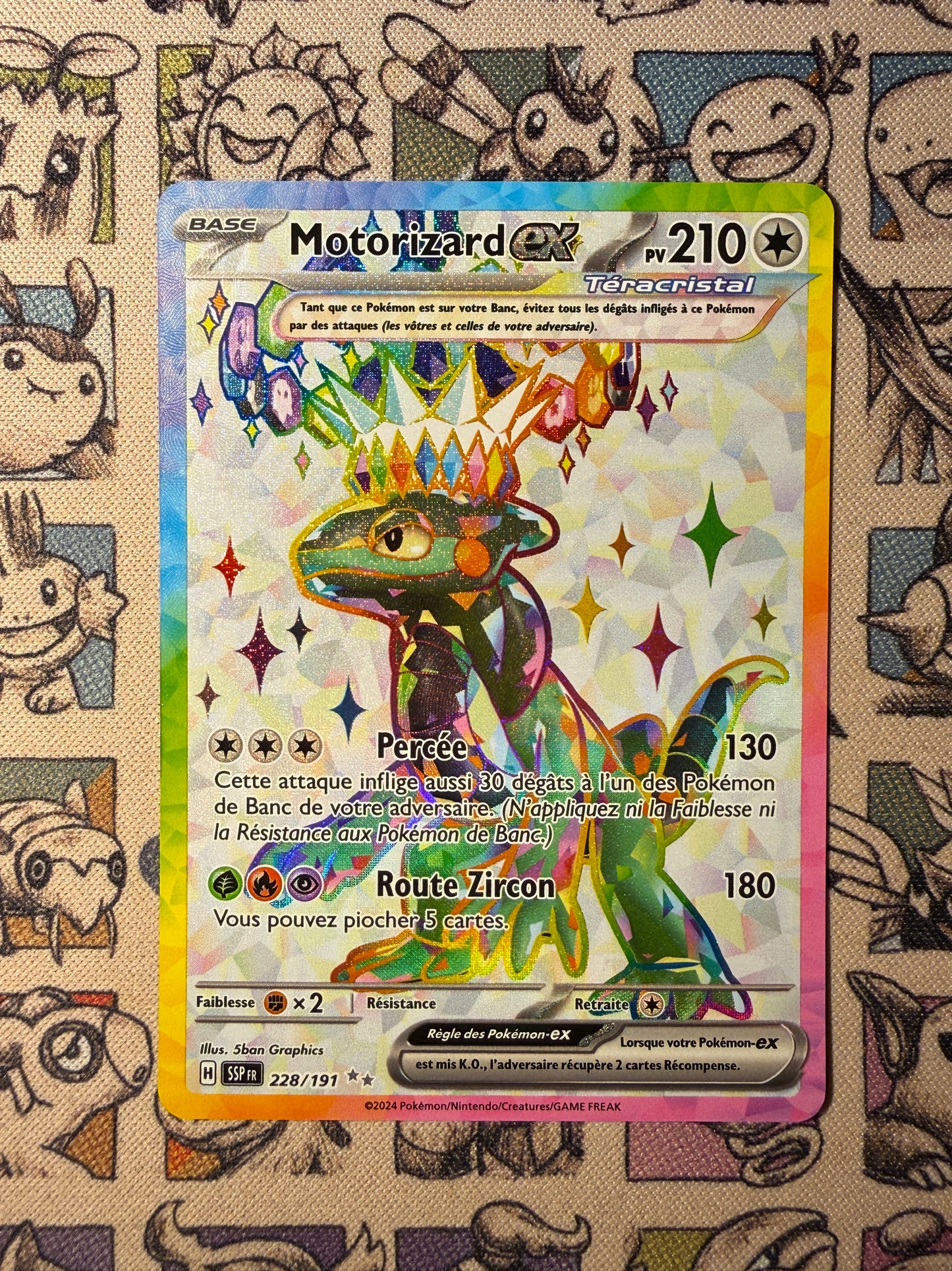 Motorizard ex 228 Étincelles Déferlantes