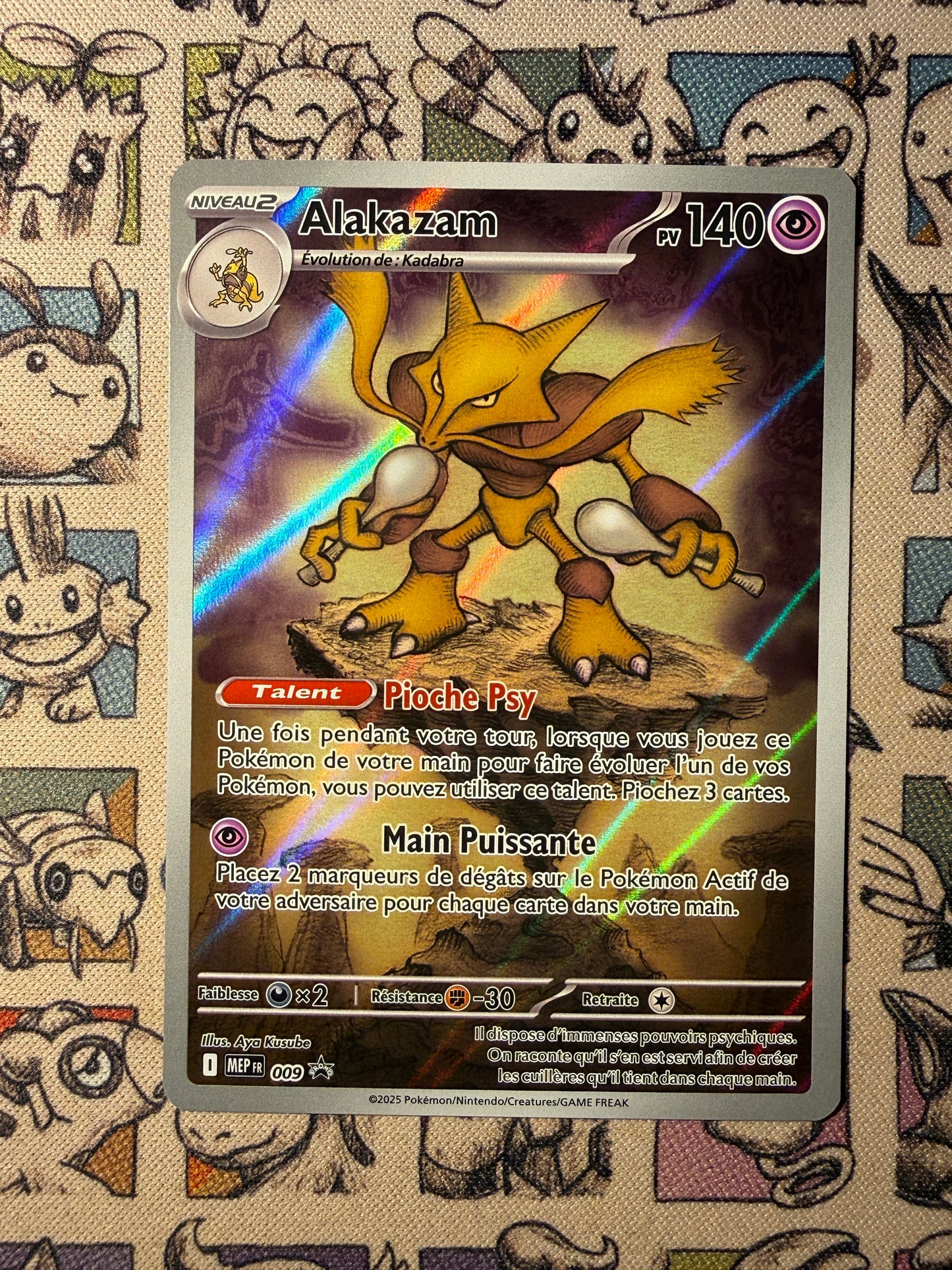 Alakazam 9 Promos Méga-Évolution