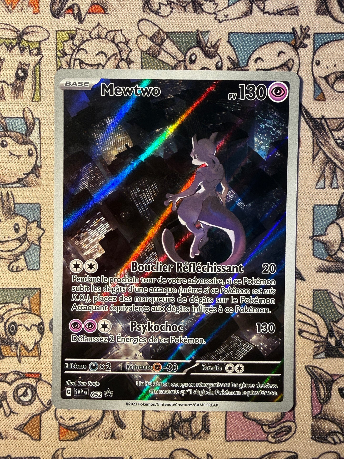 Mewtwo 52 Ecarlate et Violet Promos