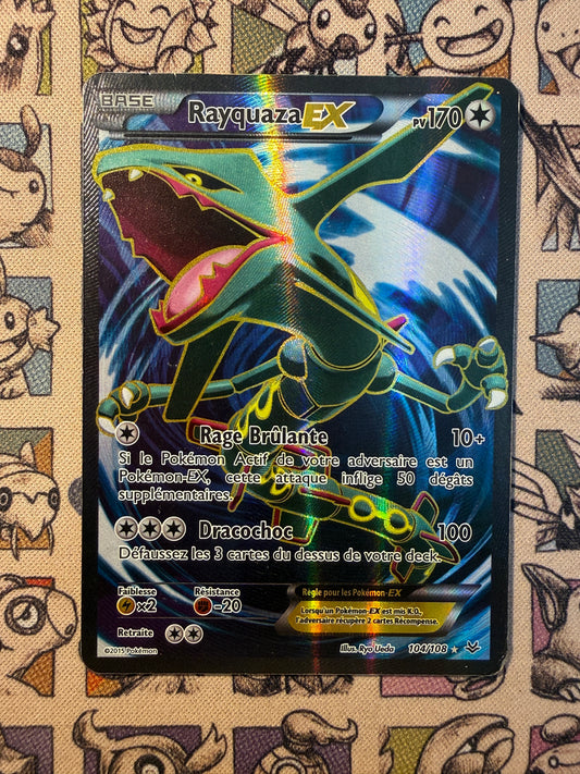 Rayquaza EX 104 Ciel Rugissant