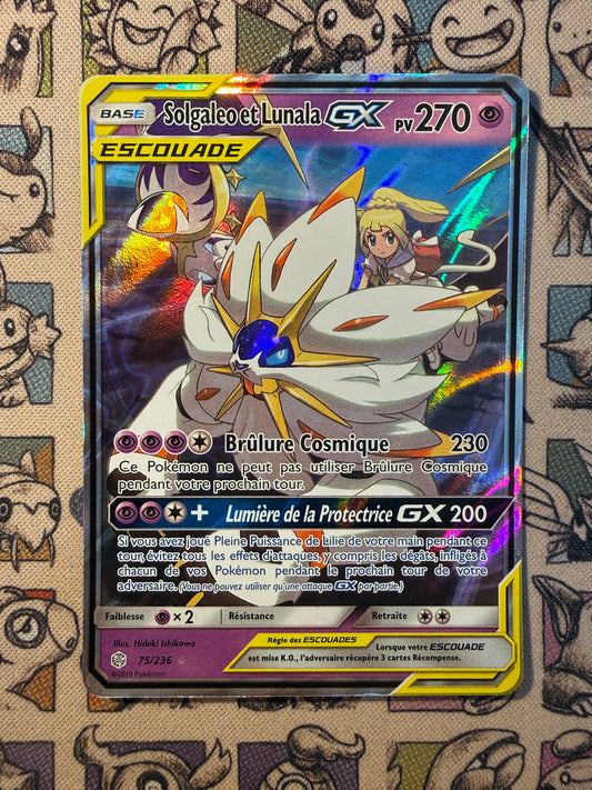 Solgaleo & Lunala GX 75 Eclipse Cosmique