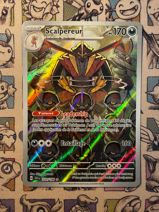 Scalpereur 220 Écarlate et Violet