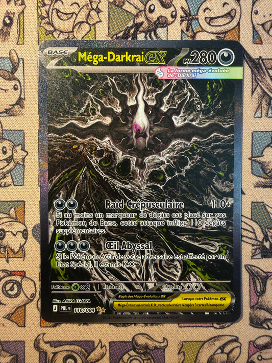 Mega Darkrai ex 116 Nuit Noire