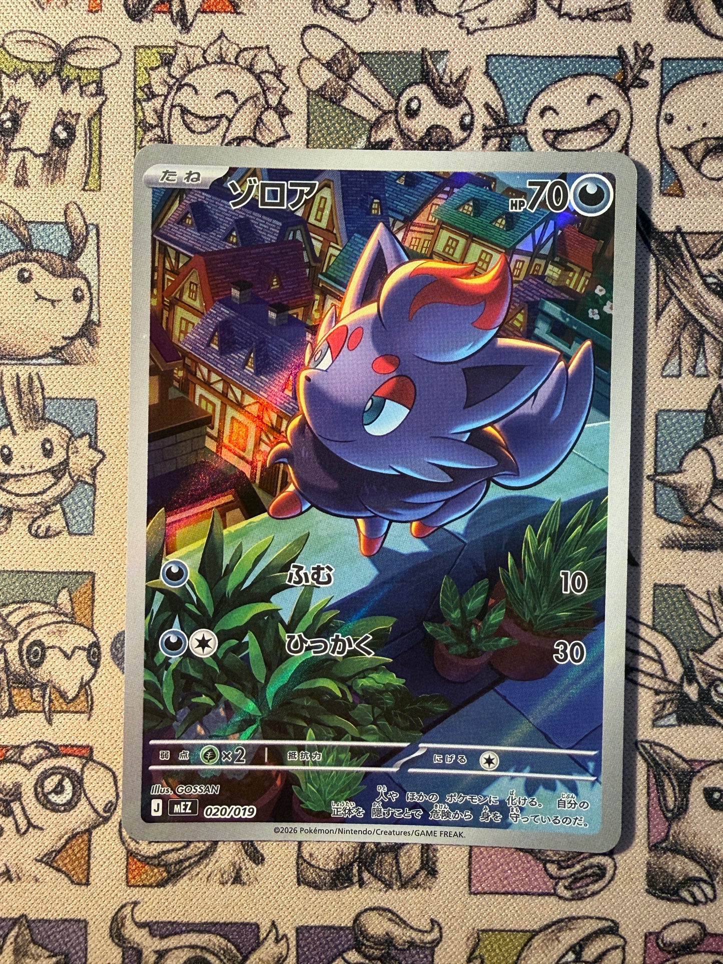 Zorua 20 MEGA Starter Set Zorua & Zoroark ex