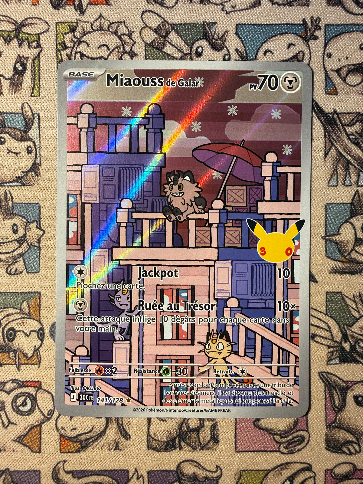 Miaouss de Galar 141 30ᵉ Anniversaire
