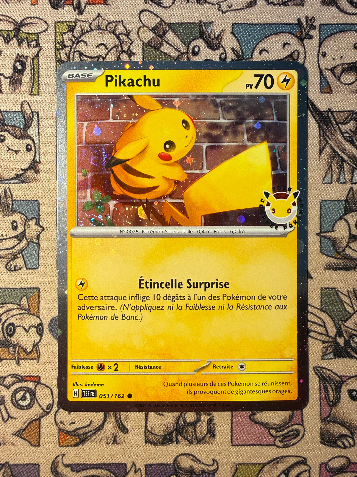Pikachu 51 Forces Temporelles