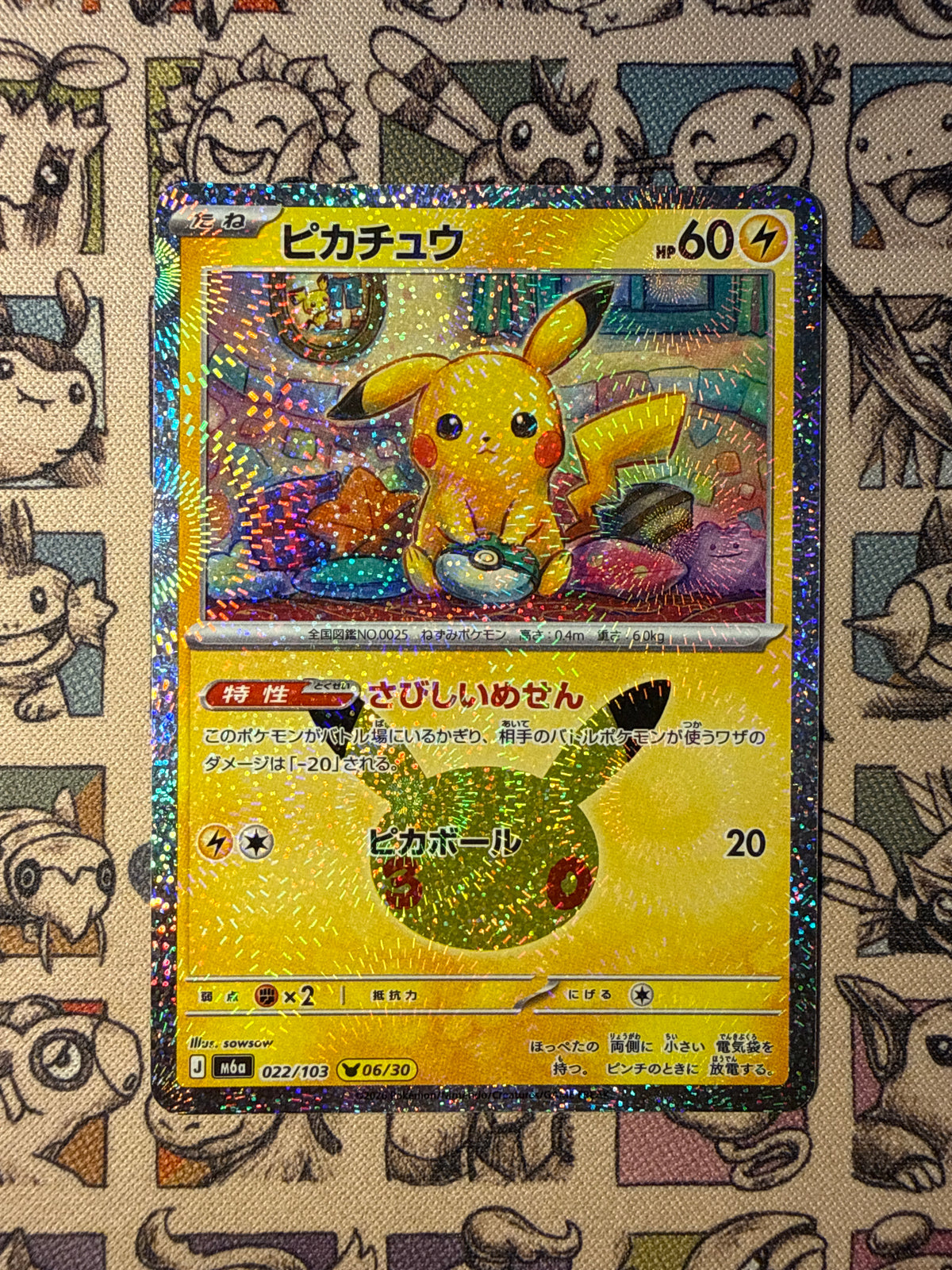Pikachu 22 30th Celebration