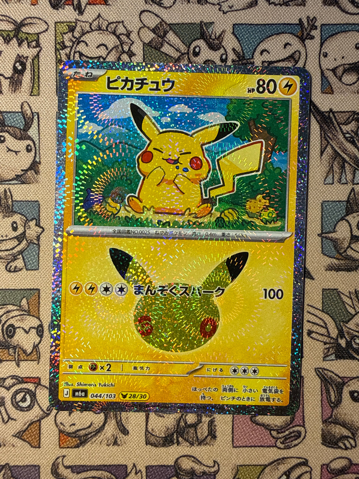 Pikachu 44 30th Celebration