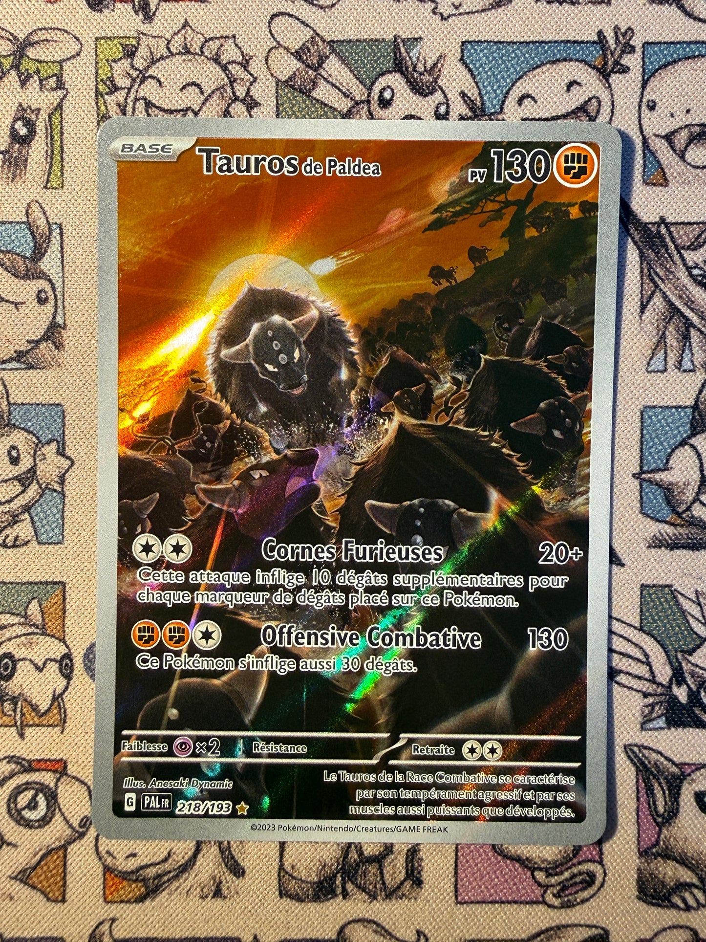 Tauros 218 Evolutions à Paldéa