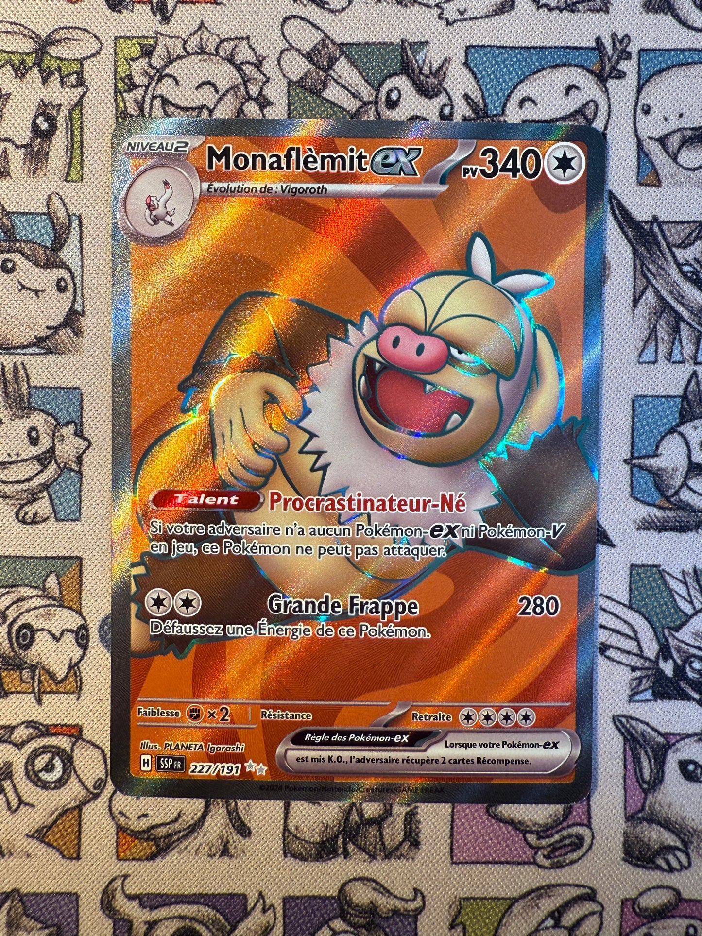 Monaflèmit ex 227 Étincelles Déferlantes