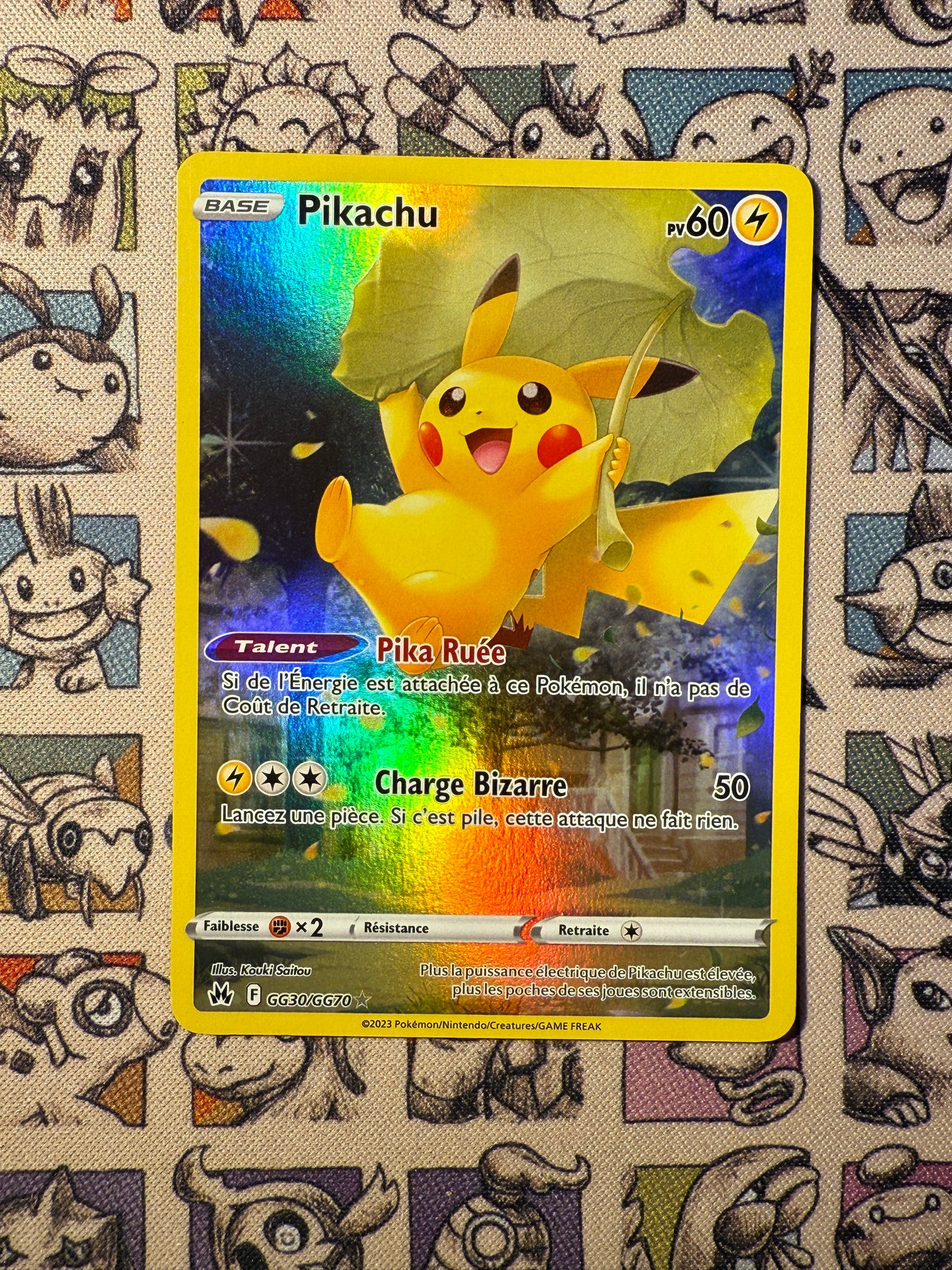 Pikachu GG30 Zenith Suprême