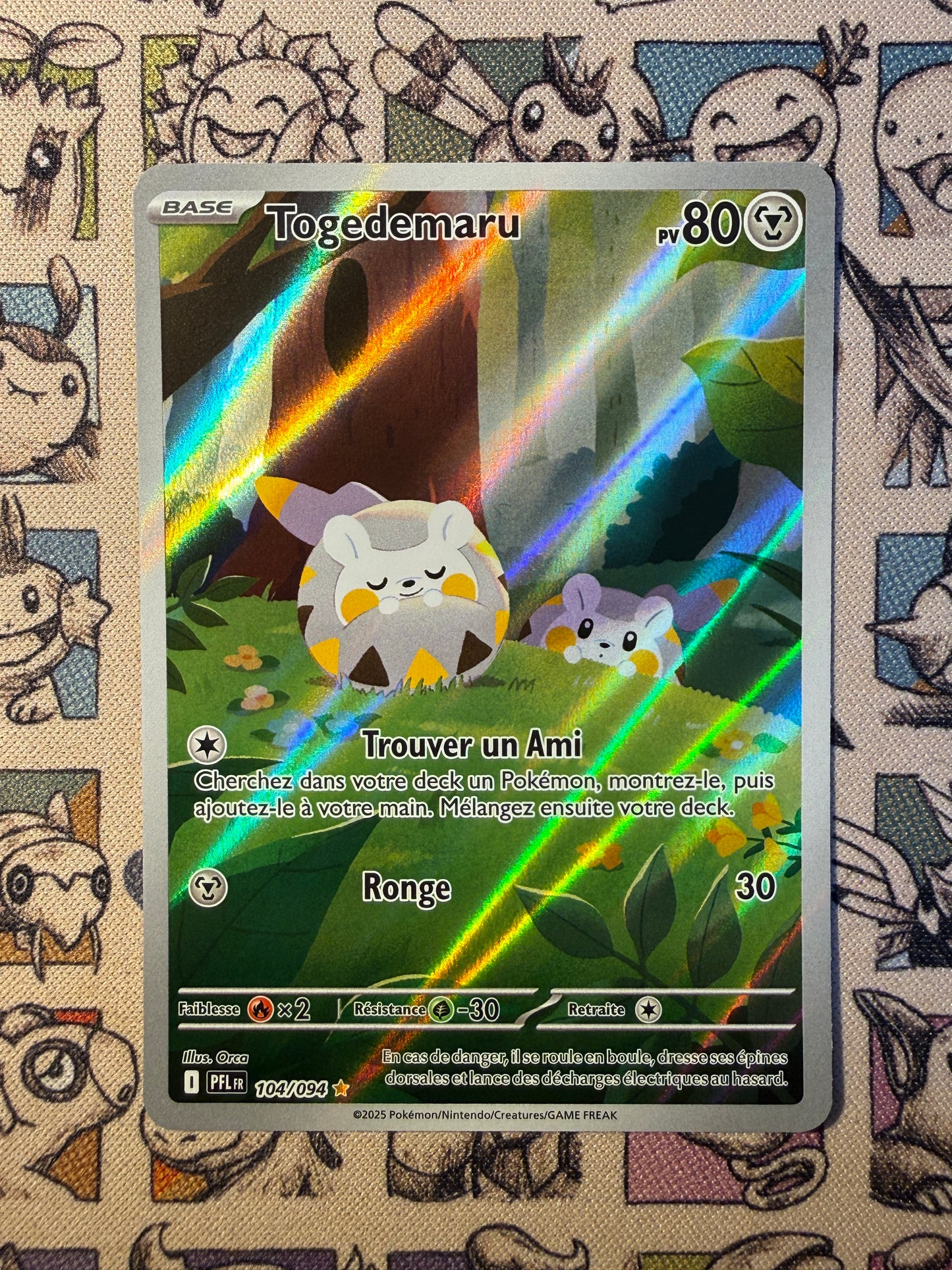 Togedemaru 104 Flammes Fantasmagoriques