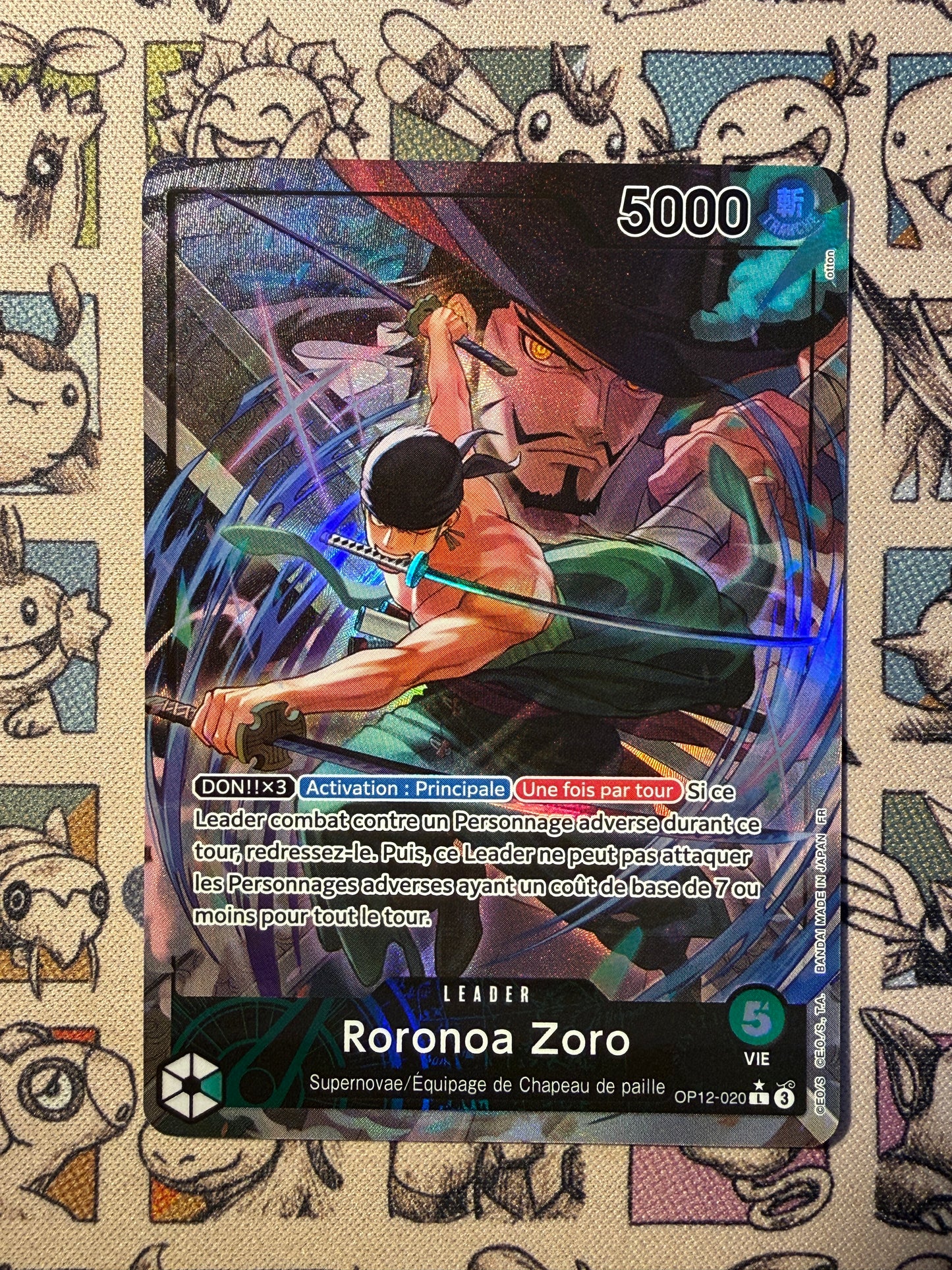 Roronoa Zoro OP12-020 V.2