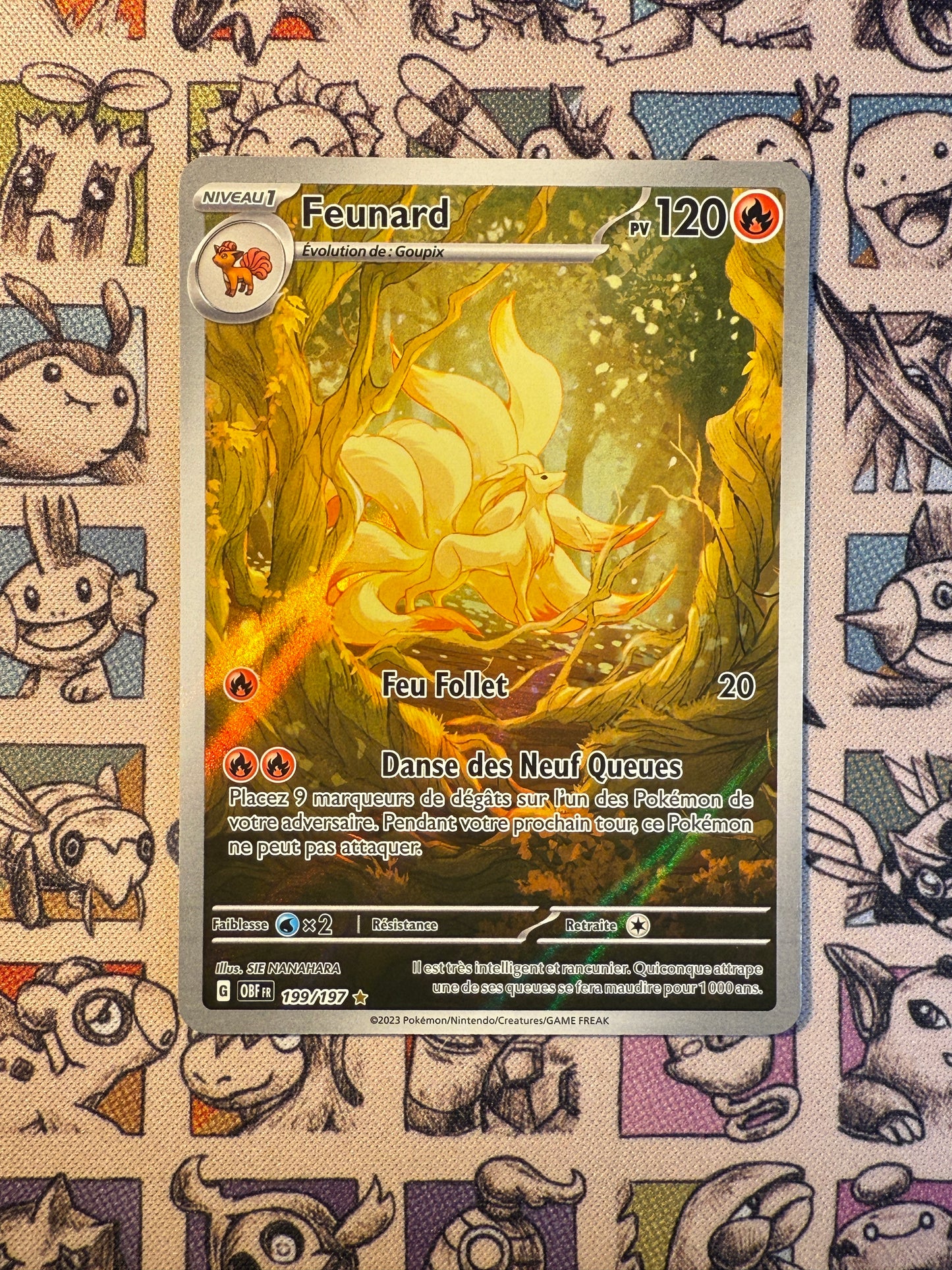 Feunard 199 Flammes Obsidiennes