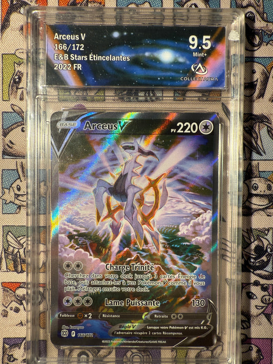 Arceus 166/172 Stars étincelantes Collect aura 9.5