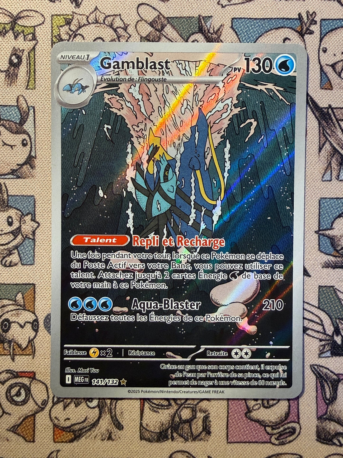 Gamblast 141 Méga évolution