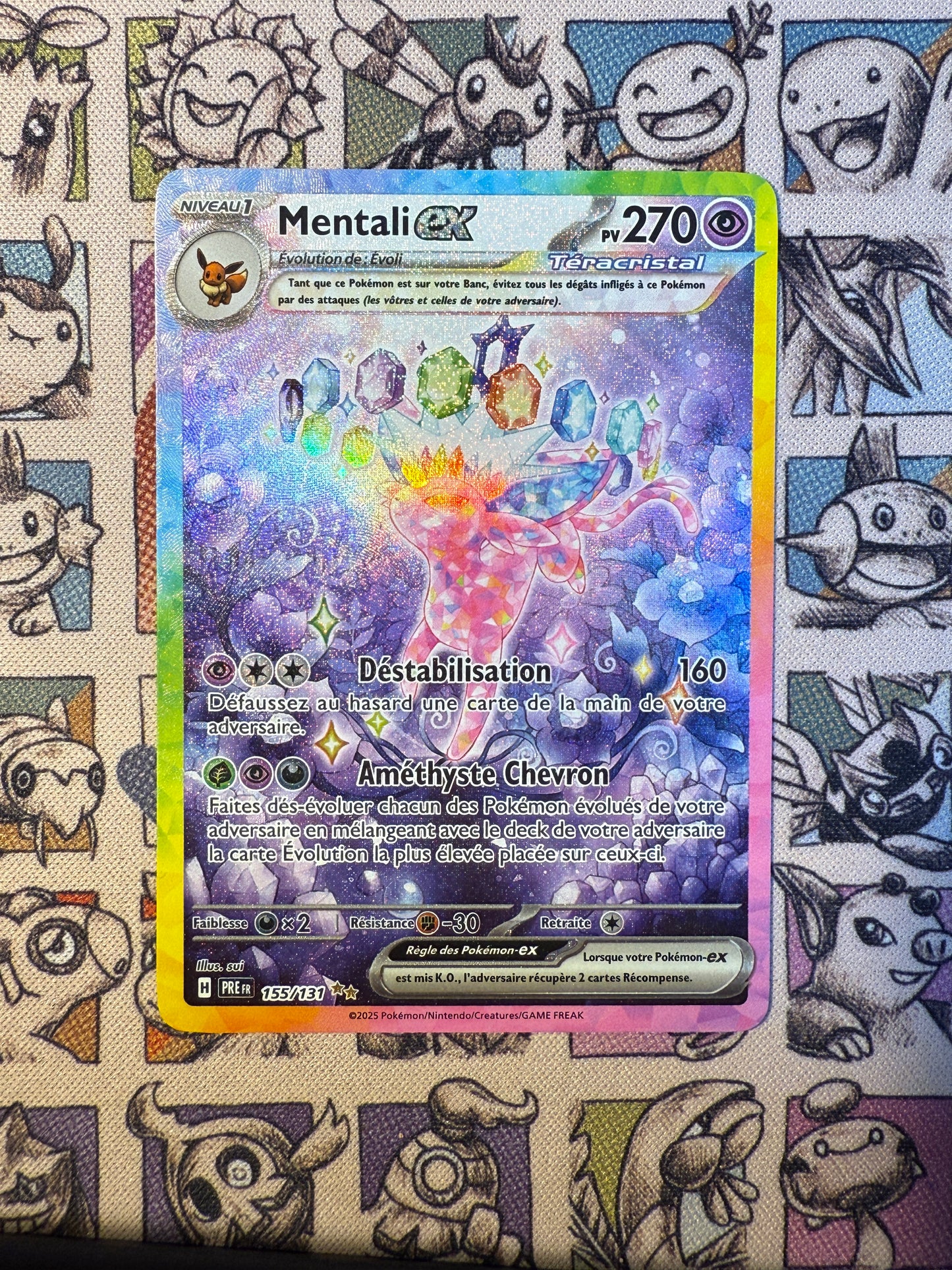 Mentali ex 155 Evolutions Prismatiques