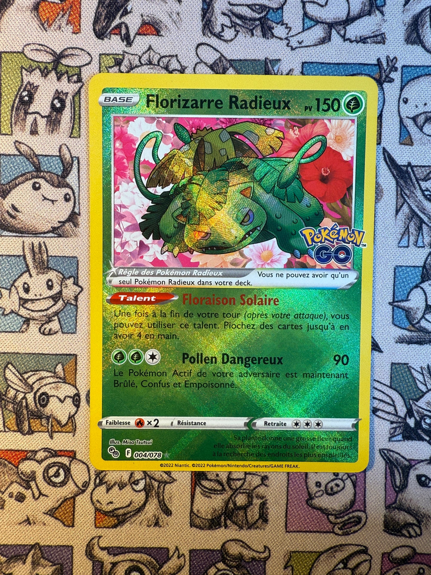 Florizarre Radieux 004 Pokémon GO