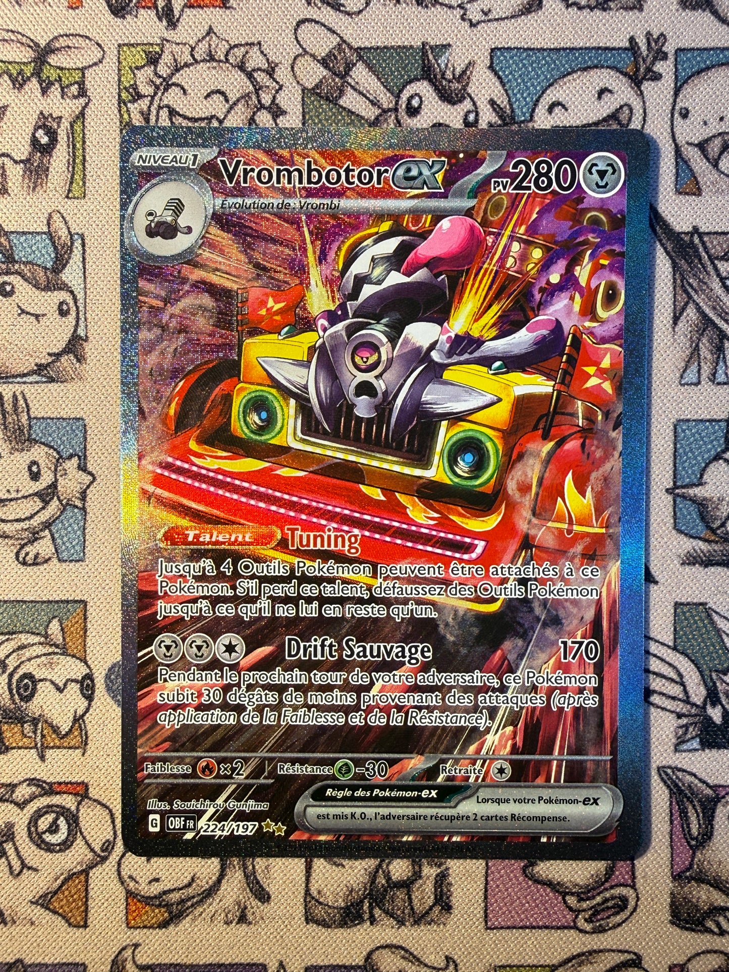 Vrombotor ex 224 Flammes Obsidiennes