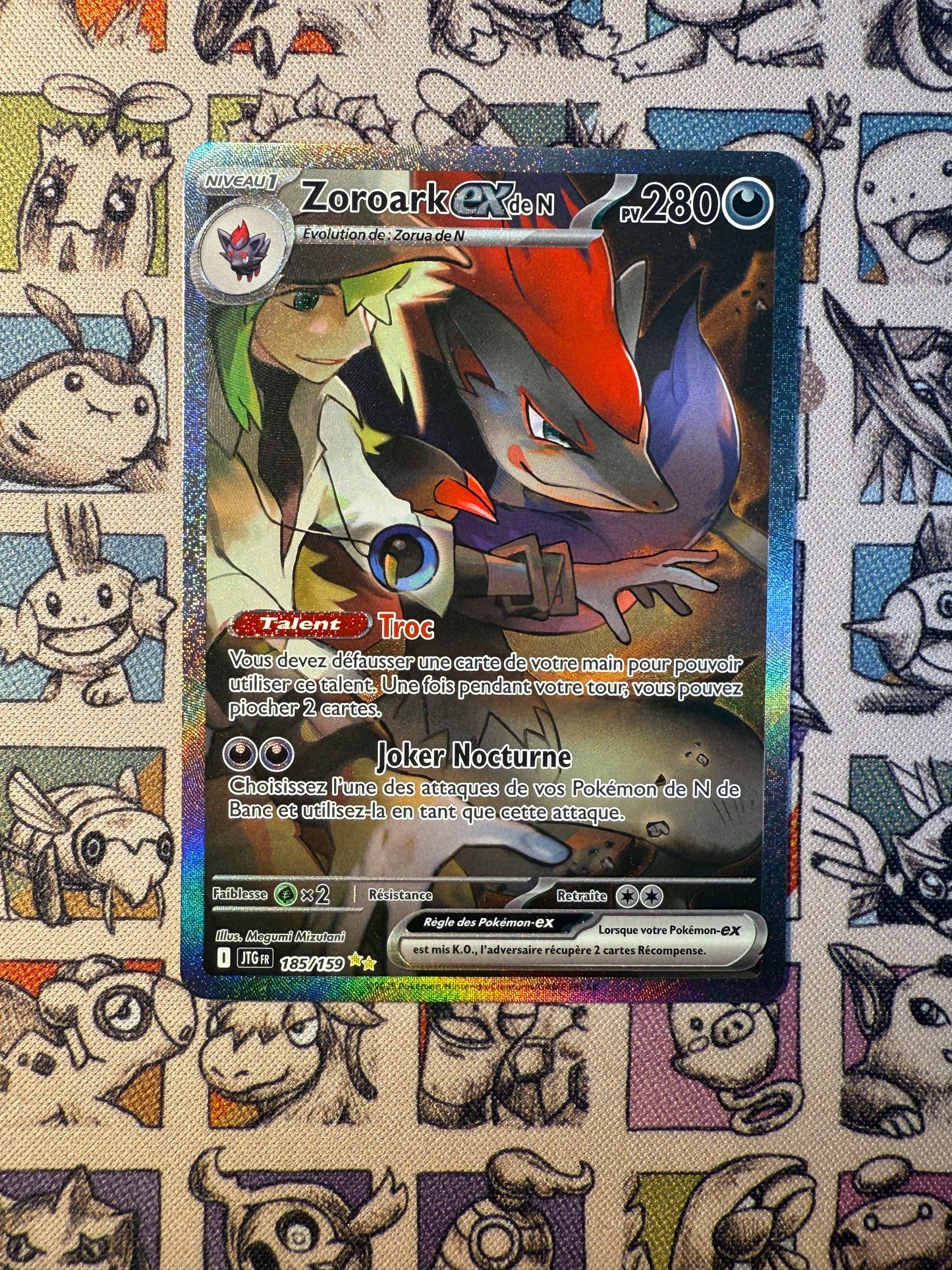 N's Zoroark ex 185 Aventures Ensemble (1)