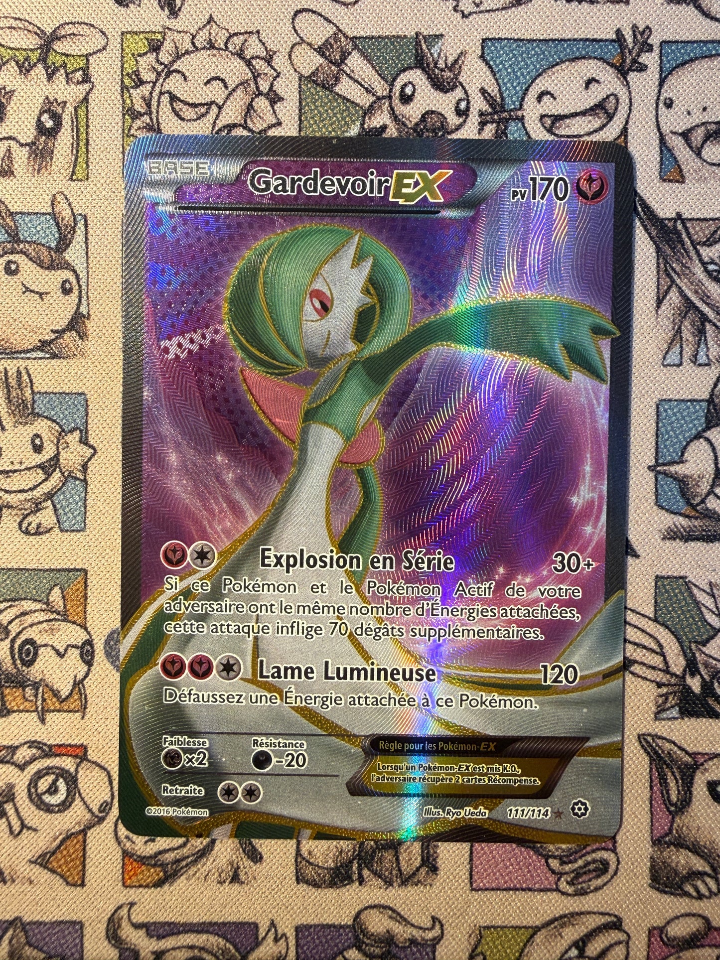 Gardevoir EX 111 Offensive Vapeur