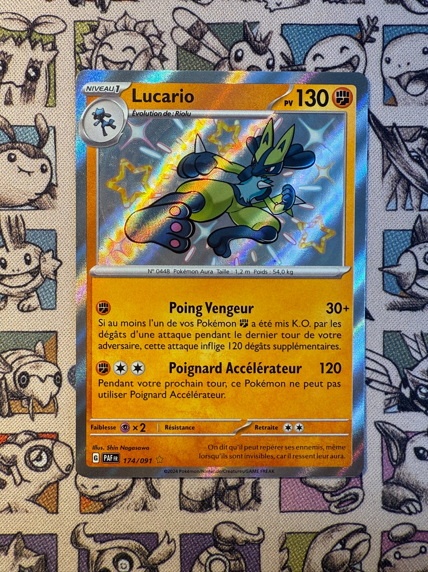 Lucario 174 Destinées de Paldea