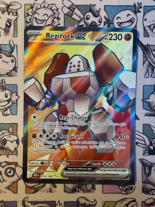Regirock ex 214 Rivalités Destinées