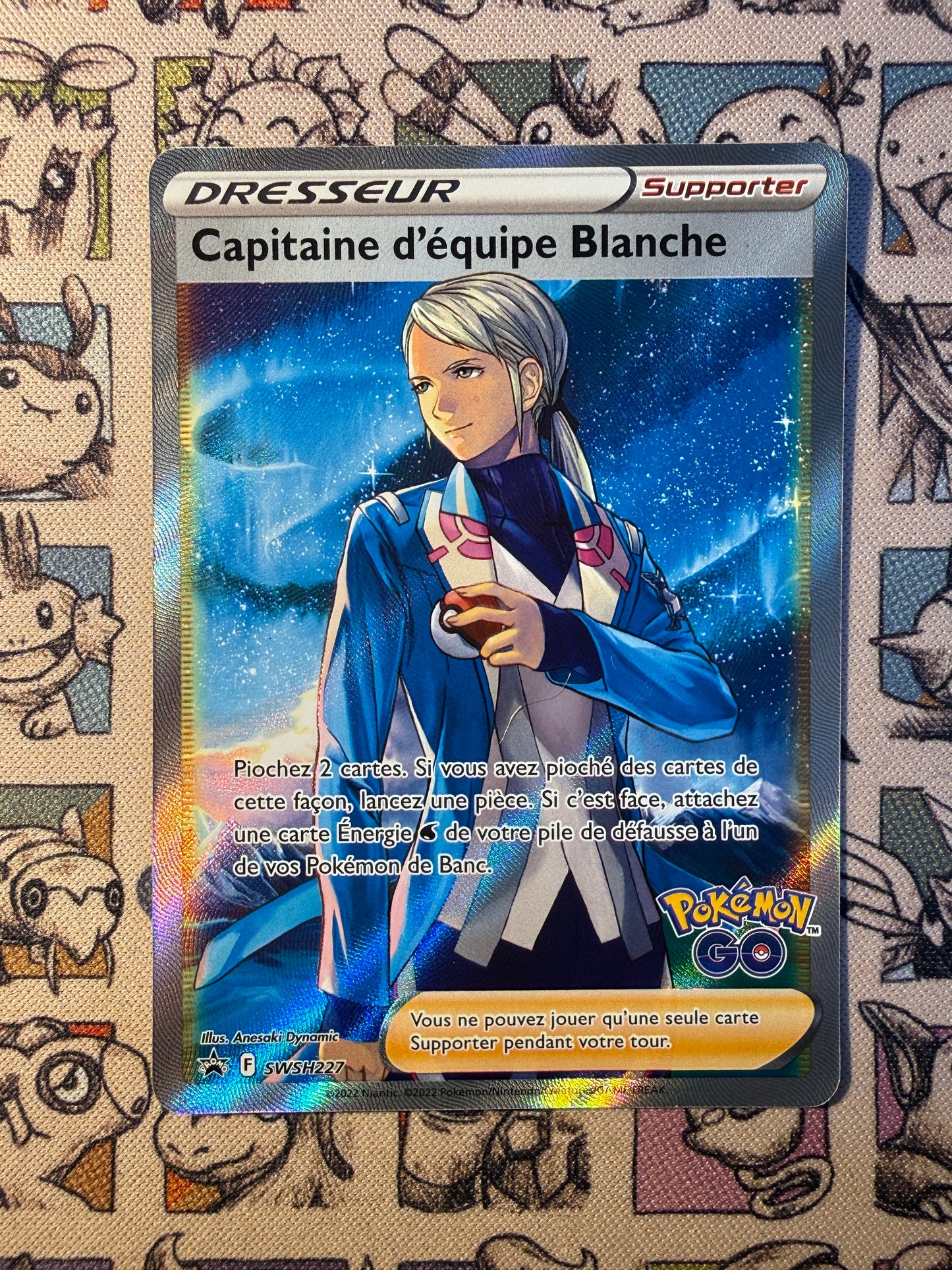 Capitaine d'équipe Blanche SWSH227 Sword & Shield Promos