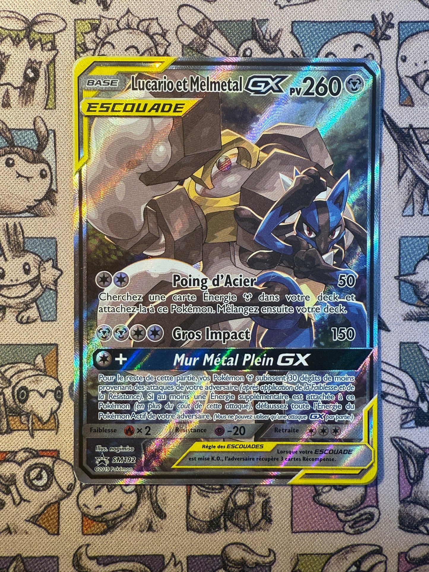 Lucario & Melmetal GX SM192 Soleil & Lune Promos