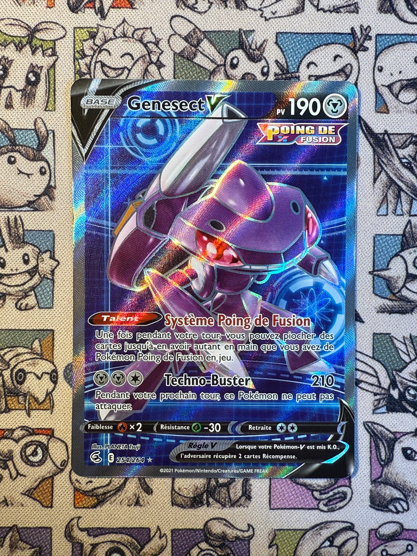 Genesect V 254 Fusion Strike