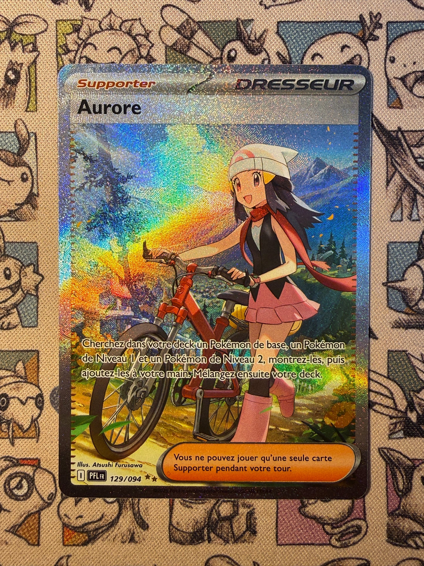 Aurore 129 Flammes Fantasmagoriques