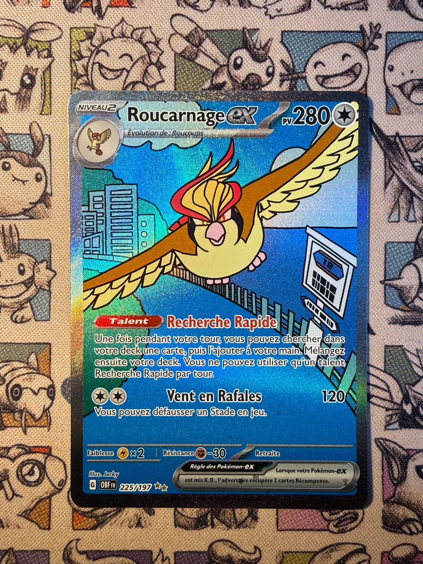 Roucarnage ex 225 Flammes Obsidiennes