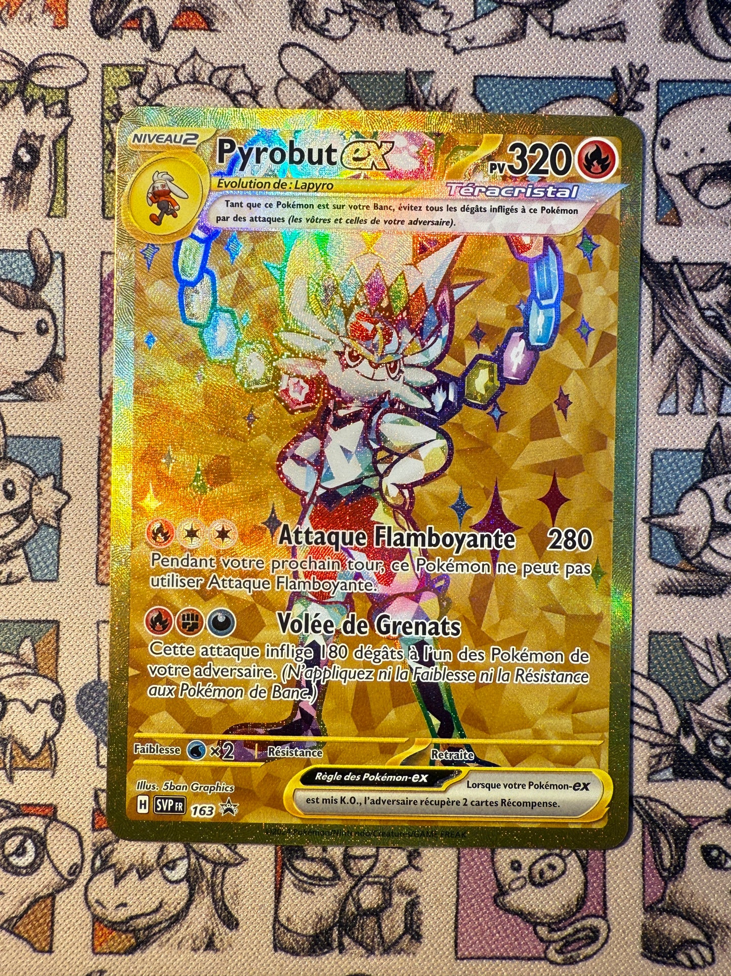 Pyrobut ex 163 Scarlet & Violet Promos