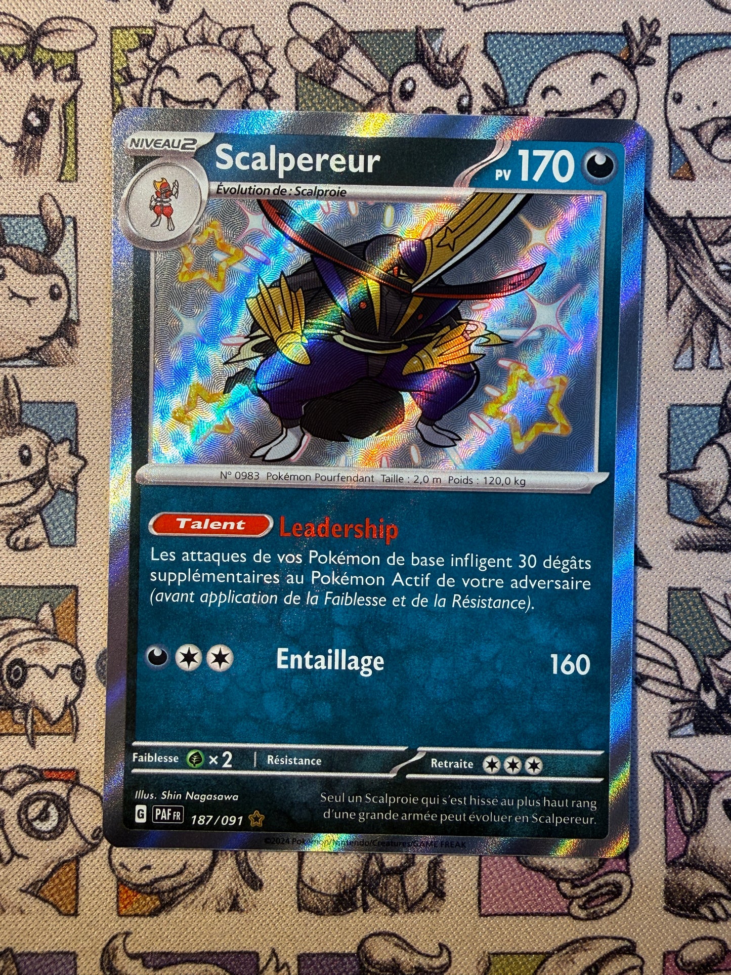 Scalpereur 187 Destinées de Paldéa