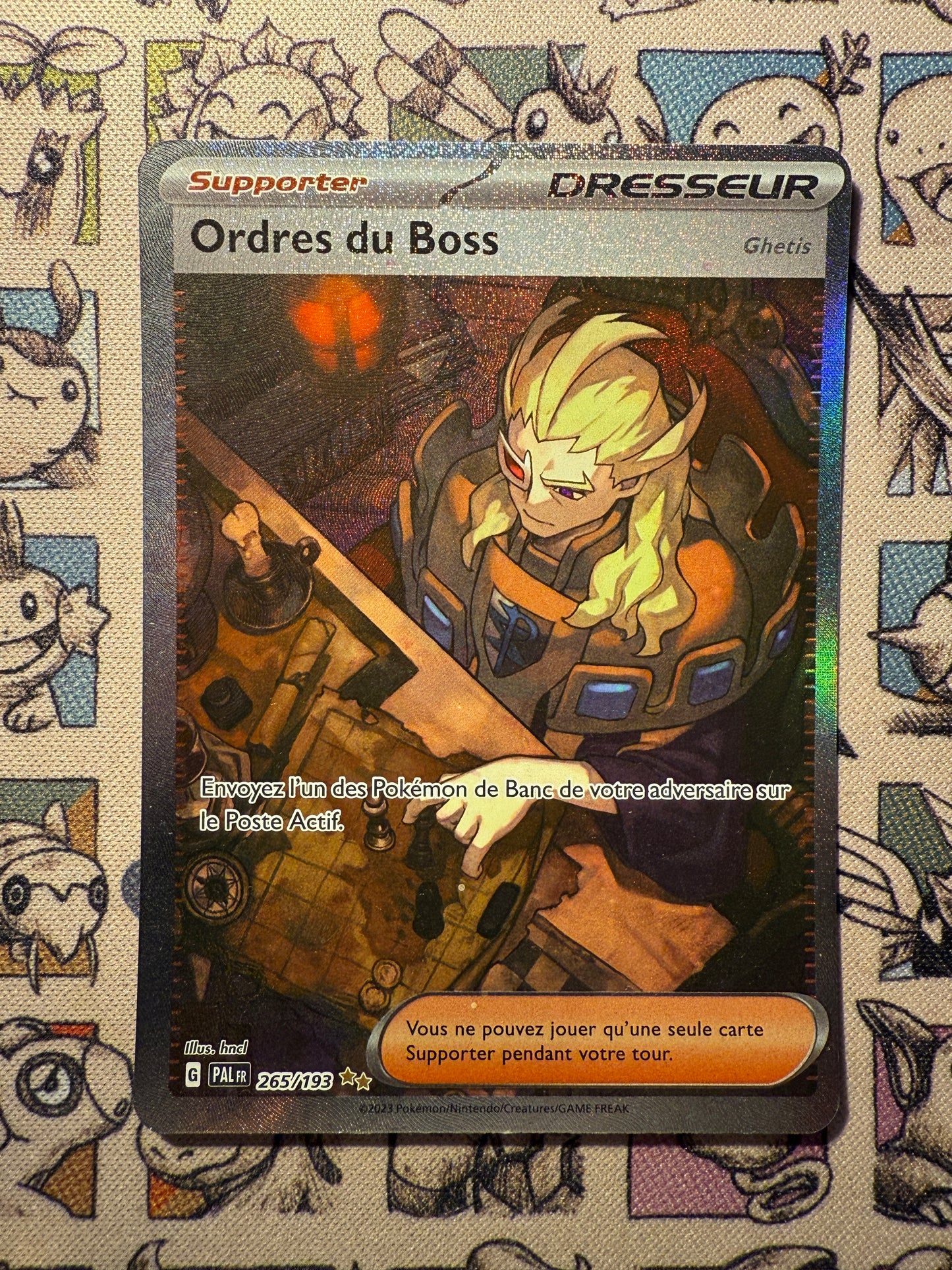 Boss's Orders (Ghetsis) 265 Evolutions à Paldea