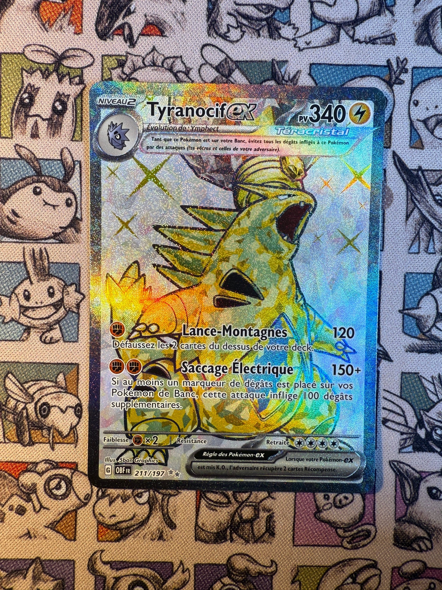 Tyranocif EX 211 Flammes Obsidiennes