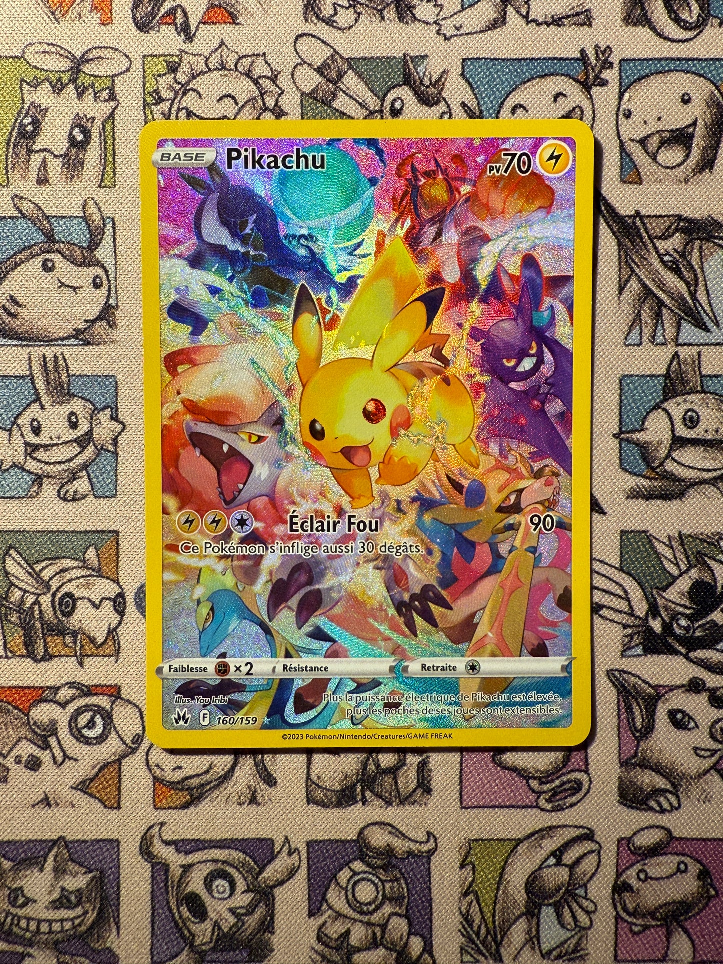 Pikachu 160 Zénith Suprême