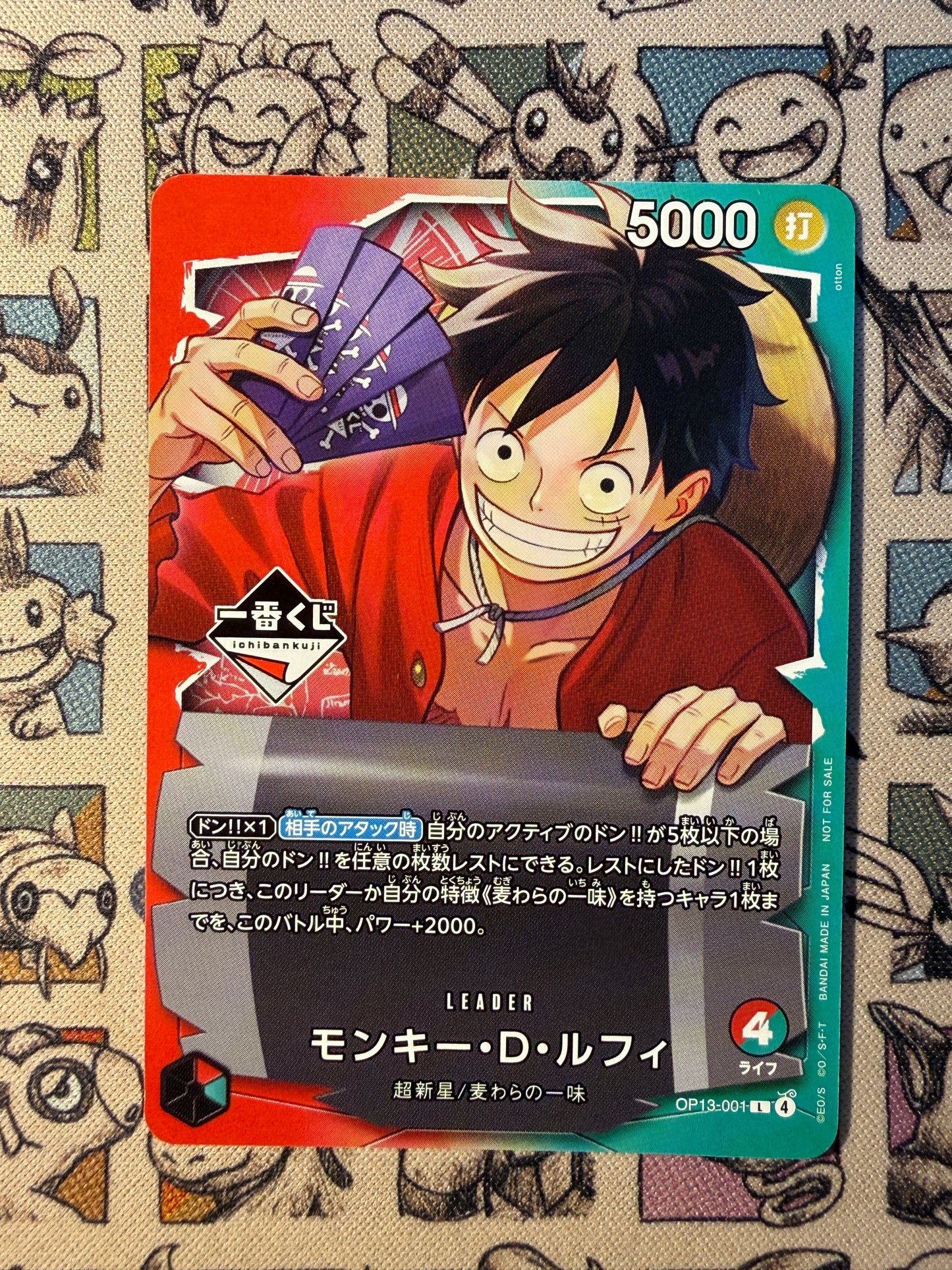 Monkey D. Luffy (OP13-001) (non scellée)