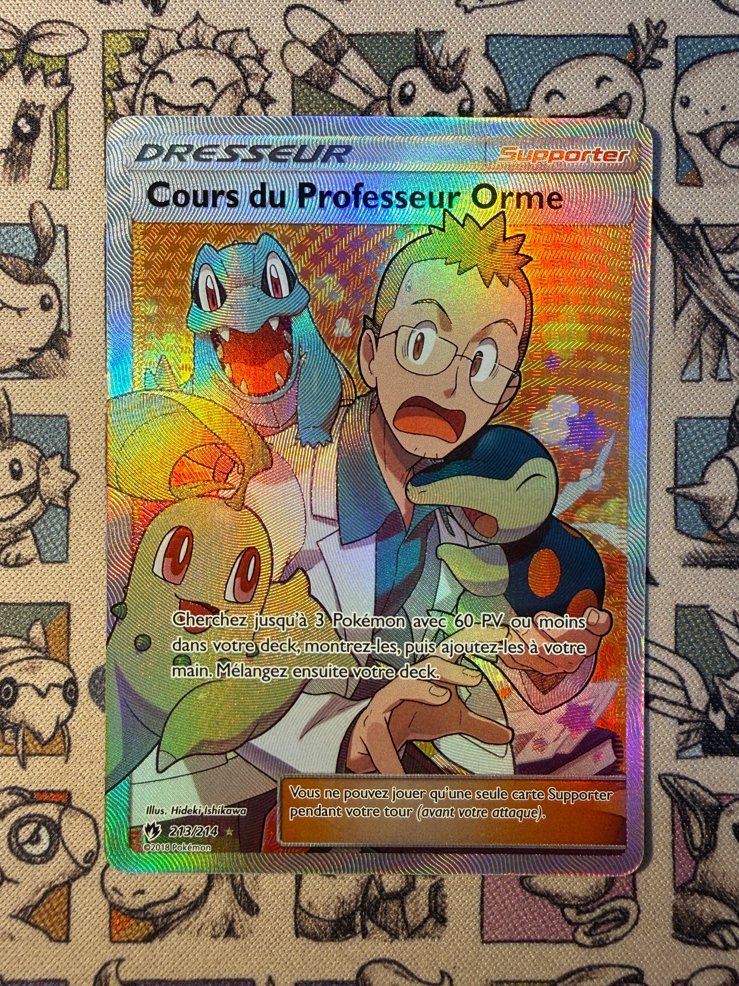 Cours du Professeur Orme 213 Tonnerre Perdue