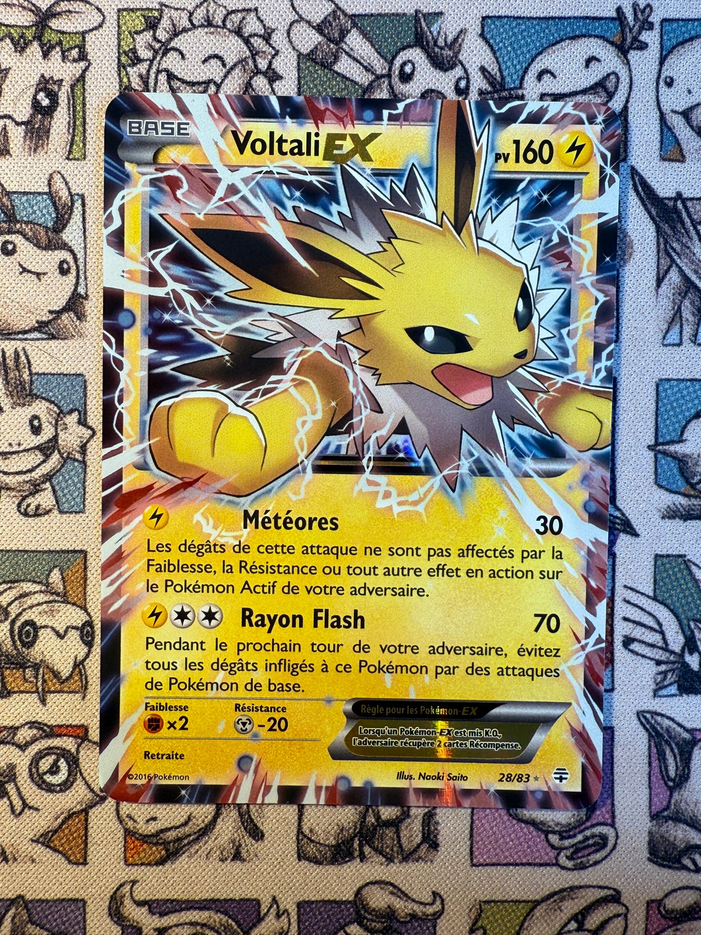 Voltali EX 28 Générations