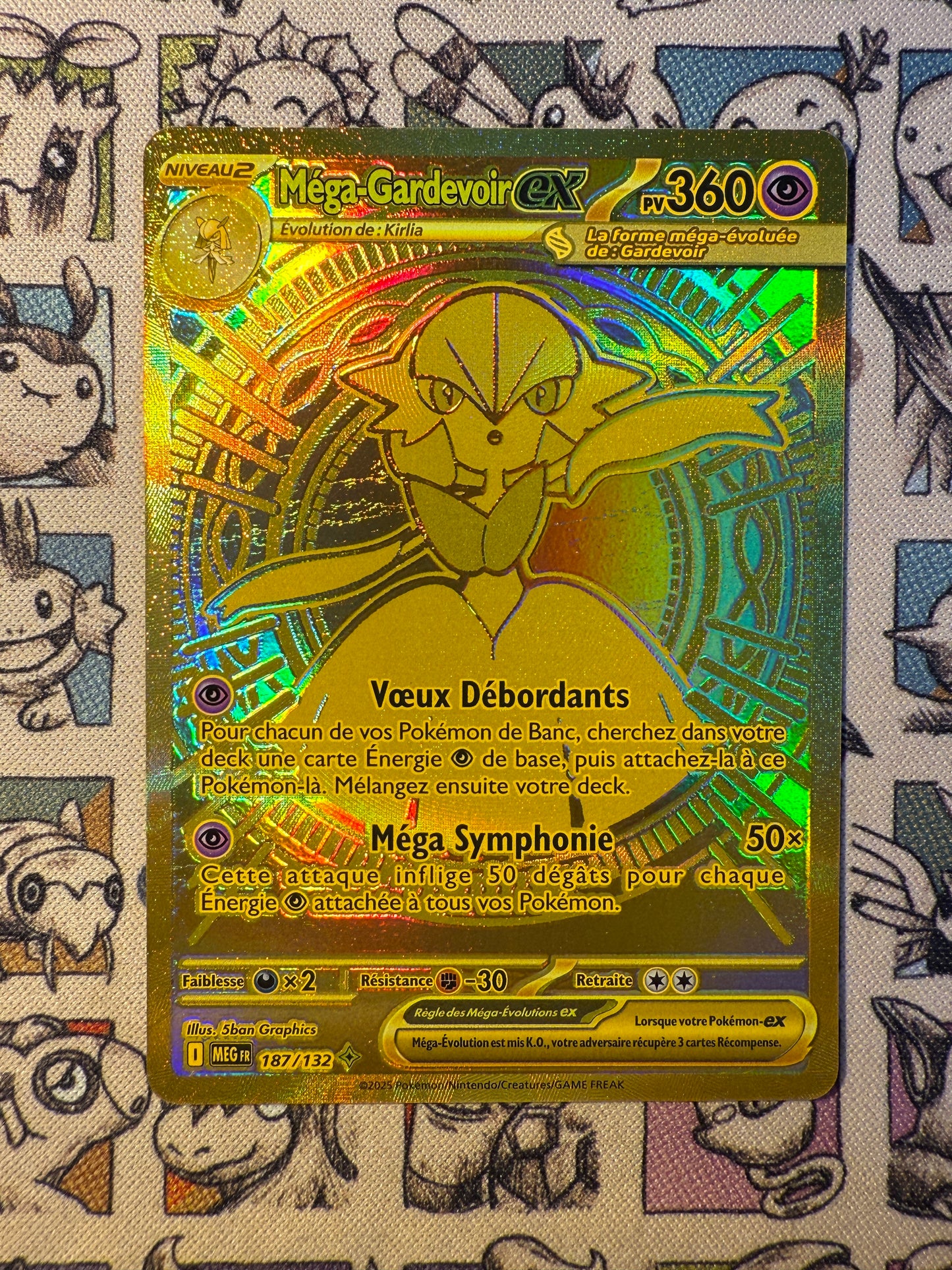 Mega Gardevoir ex 187 Mega Evolution