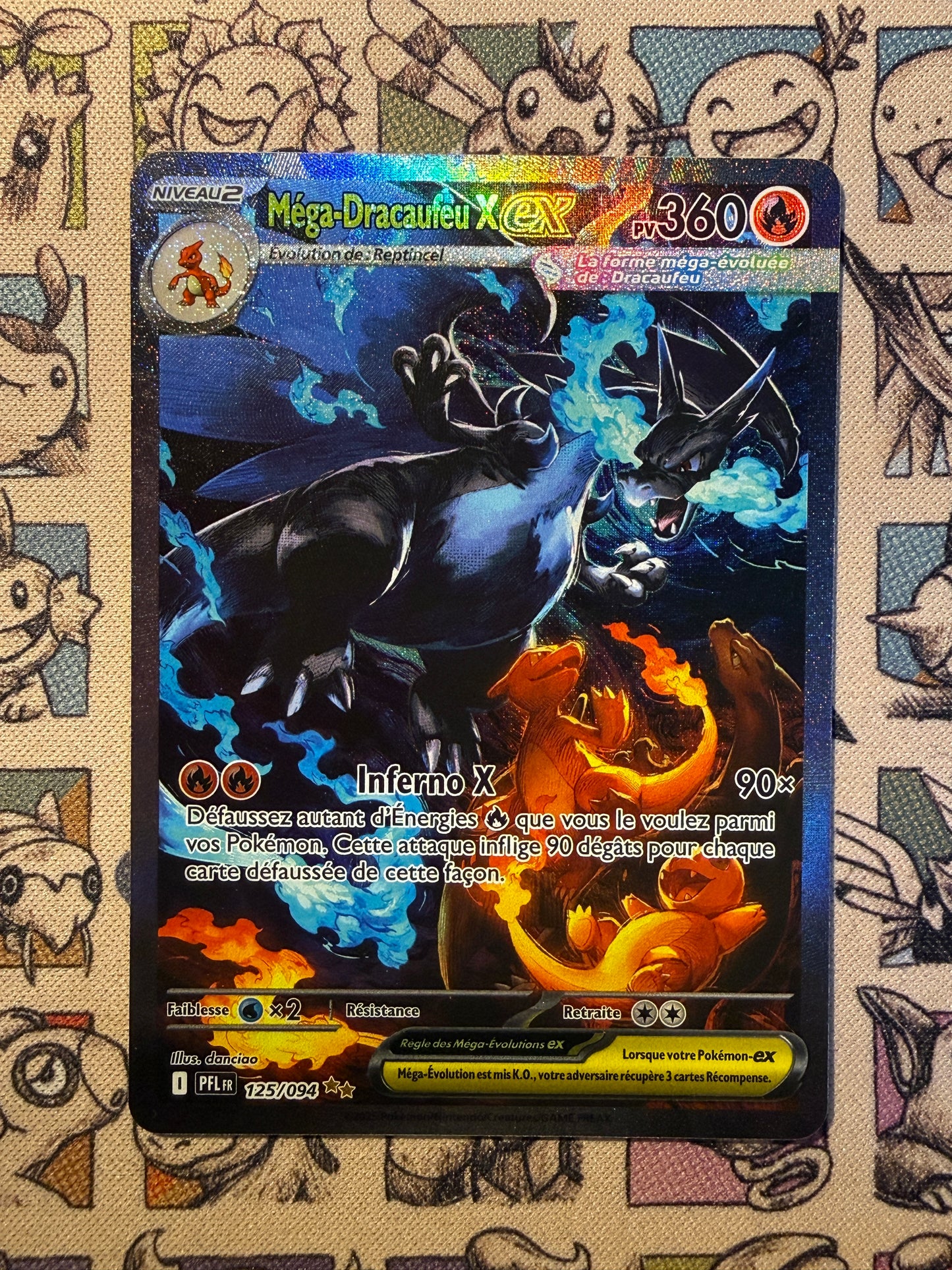 Méga Dracaufeu 125 Flammes Fantasmagoriques