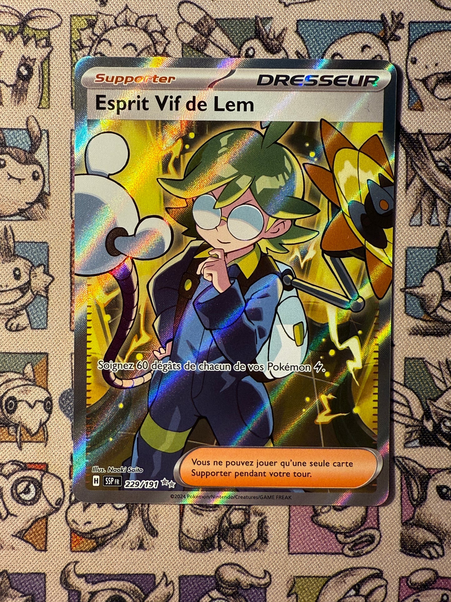 Esprit Vif de Lem 229 Etincelles Déferlantes