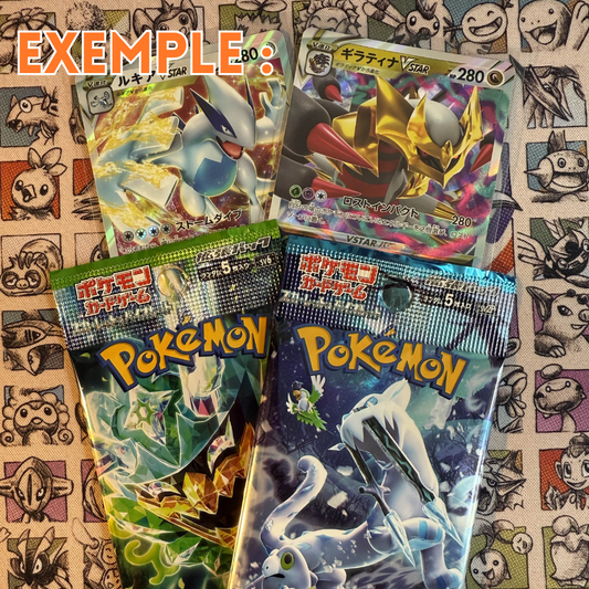 Kitsune Pack - Pack mystère Pokémon découverte du japonais !