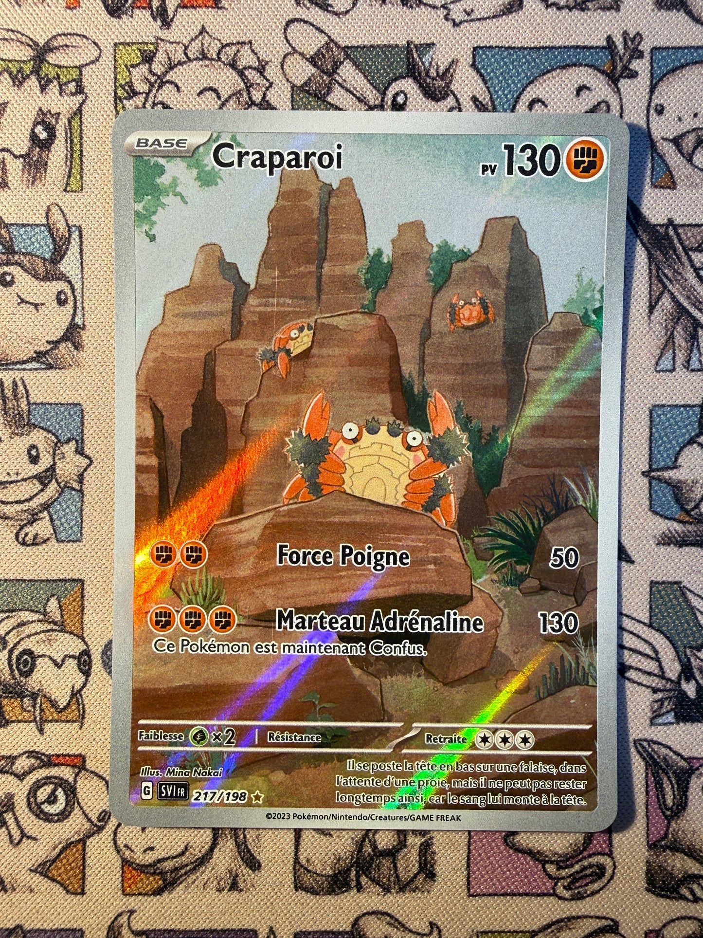 Craparoi 217 Ecarlate et Violet